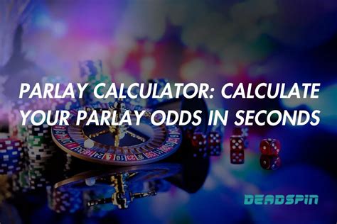parlay calculator vegas insider|Free Parlay Calculator .